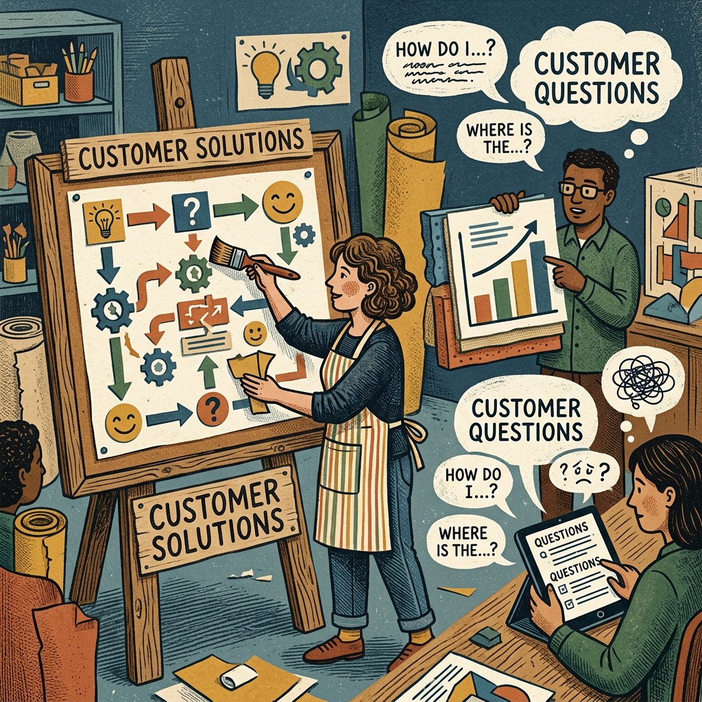 Create High-Quality Content That Answers Customer Questions blog by osheen's ai studio